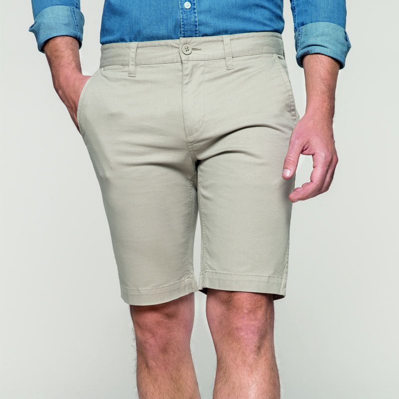 Kariban - Men's chino Bermuda shorts